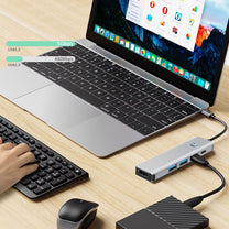 Power Connector Adapters – 5in1 HUB Adapter USB-C PD USB-A - Carlat