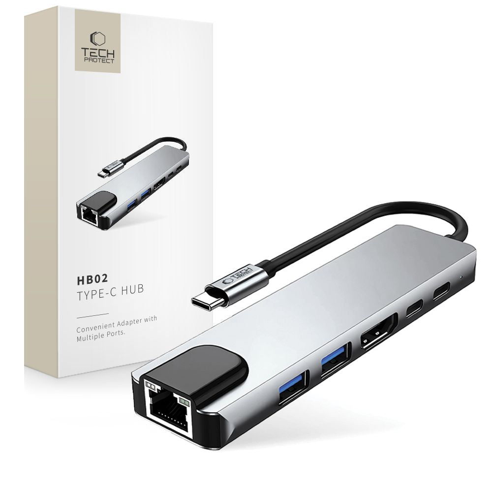 Power Connector Adapters – 6in1 HUB Adapter USB-C USB-A HDMI - Carlat