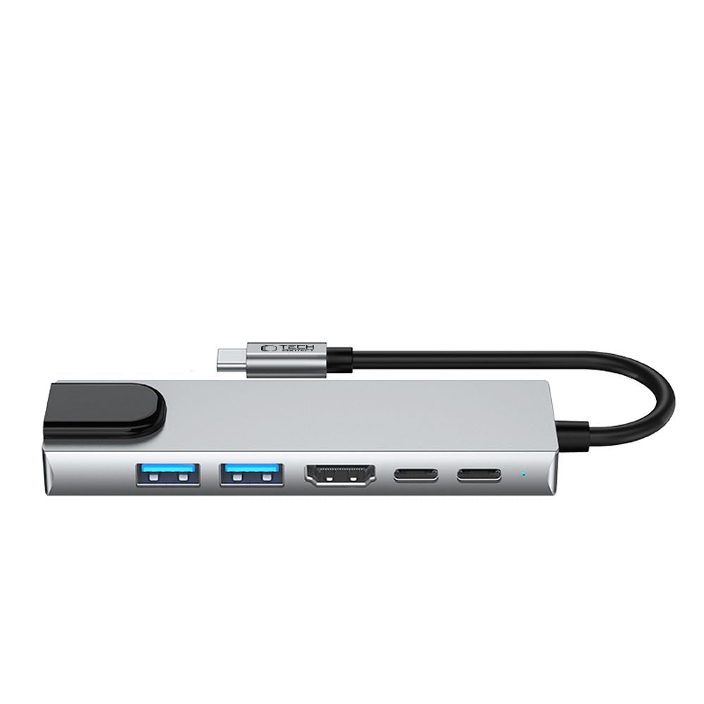 Power Connector Adapters – 6in1 HUB Adapter USB-C USB-A HDMI - Carlat