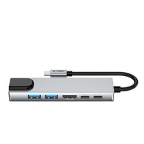 Power Connector Adapters – 6in1 HUB Adapter USB-C USB-A HDMI - Carlat