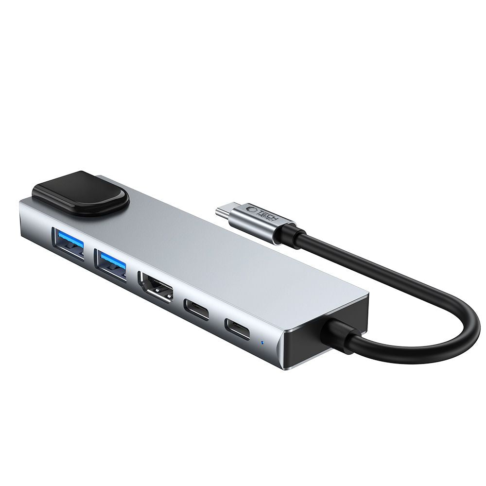 Power Connector Adapters – 6in1 HUB Adapter USB-C USB-A HDMI - Carlat
