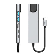Power Connector Adapters – 6in1 HUB Adapter USB-C USB-A HDMI - Carlat