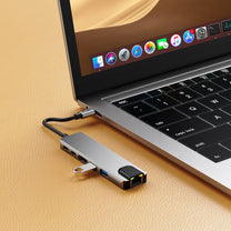 Power Connector Adapters – 6in1 HUB Adapter USB-C USB-A HDMI - Carlat