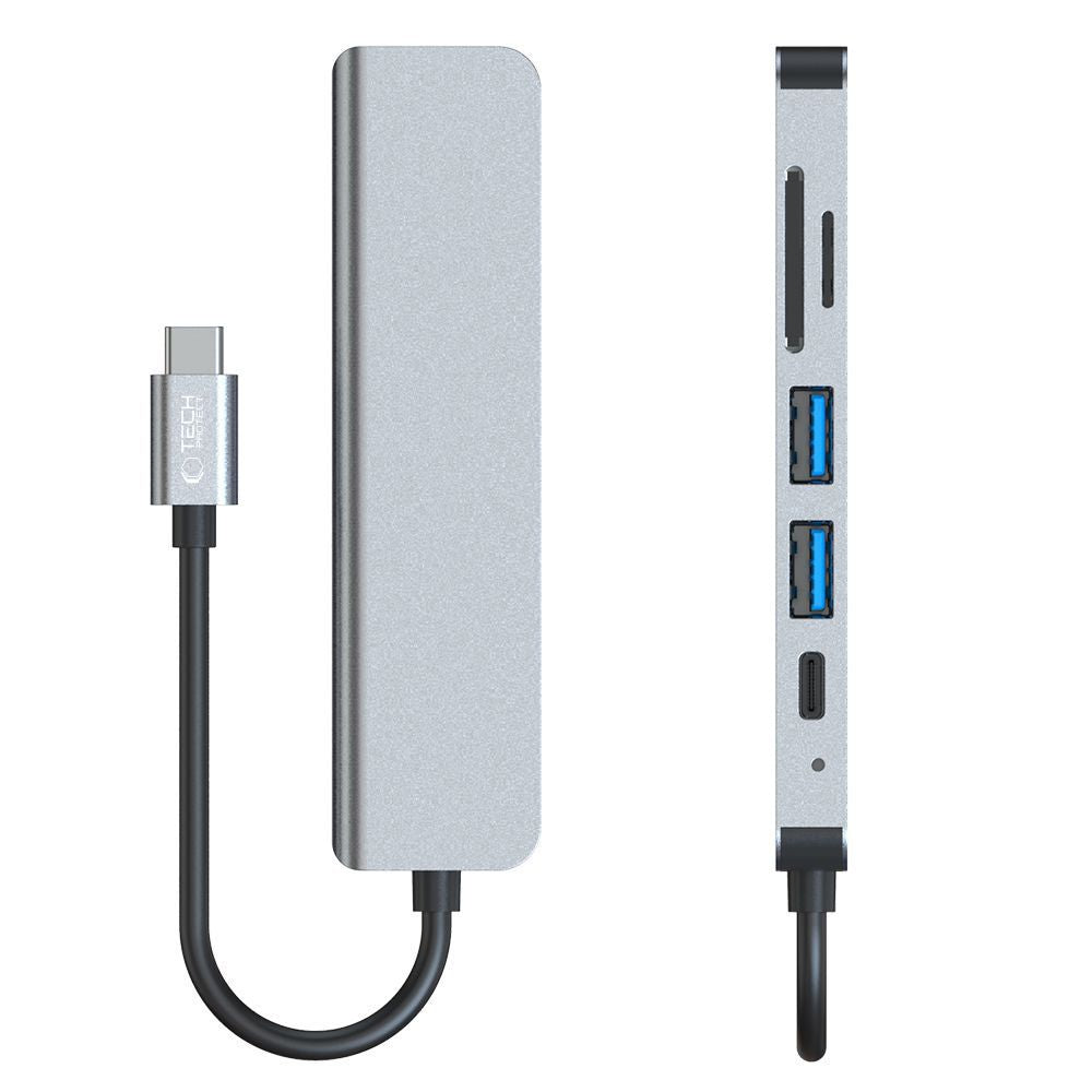 Power Connector Adapters – 6in1 HUB USB-C to USB-A USB-C - Carlat