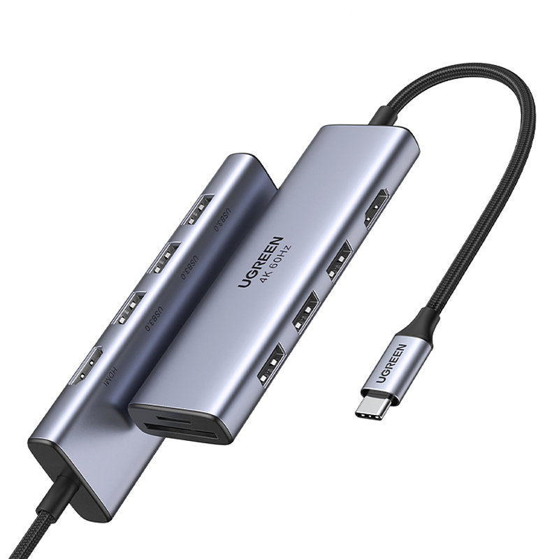 Power Connector Adapters – 6in1 multifunctional USB-C HUB - 3x - Carlat