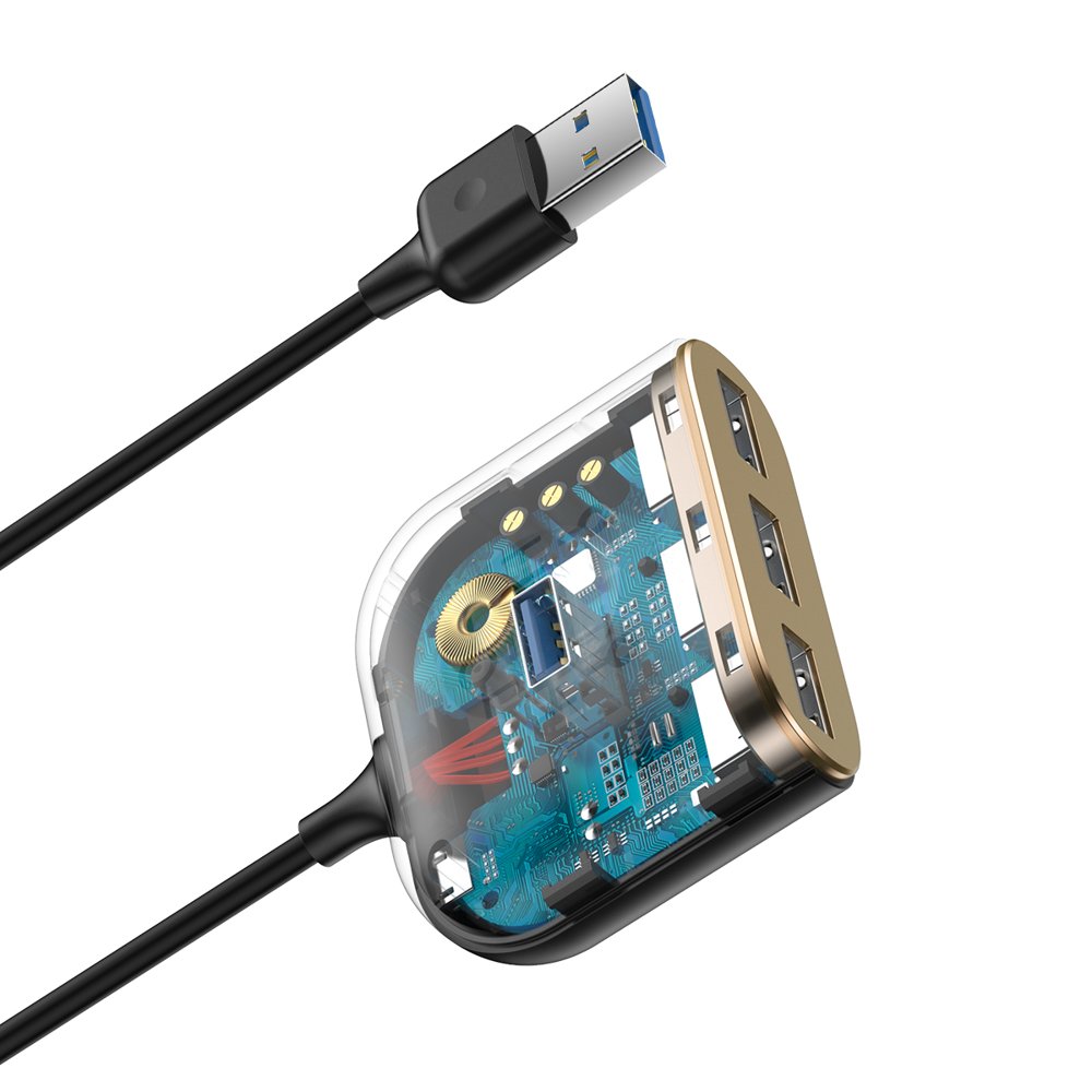 Power Connector Adapters – Adapter HUB 4in1 USB Adapter USB3.0 - Carlat