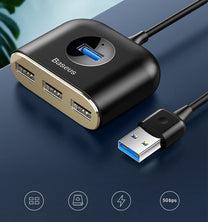Power Connector Adapters – Adapter HUB 4in1 USB Adapter USB3.0 - Carlat