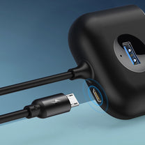 Power Connector Adapters – Adapter HUB 4in1 USB Adapter USB3.0 - Carlat