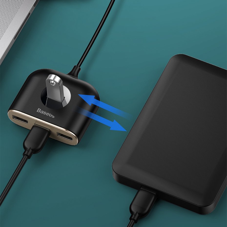 Power Connector Adapters – Adapter HUB 4in1 USB Adapter USB3.0 - Carlat