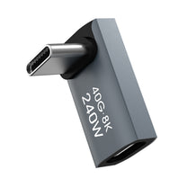 Power Connector Adapters – Angle USB-C 40Gb/s 240W 8K OTG - Carlat