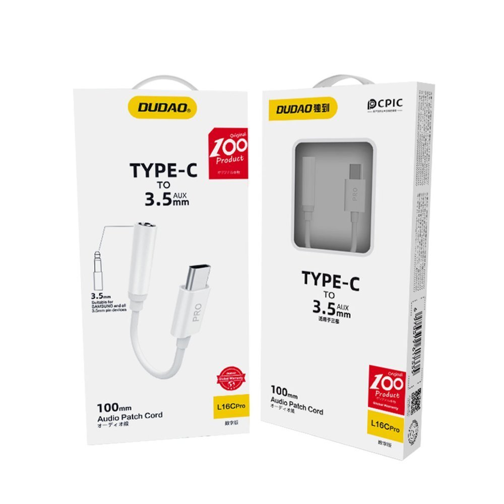 Power Connector Adapters – Audio adapter for headphones with USB-C - Carlat