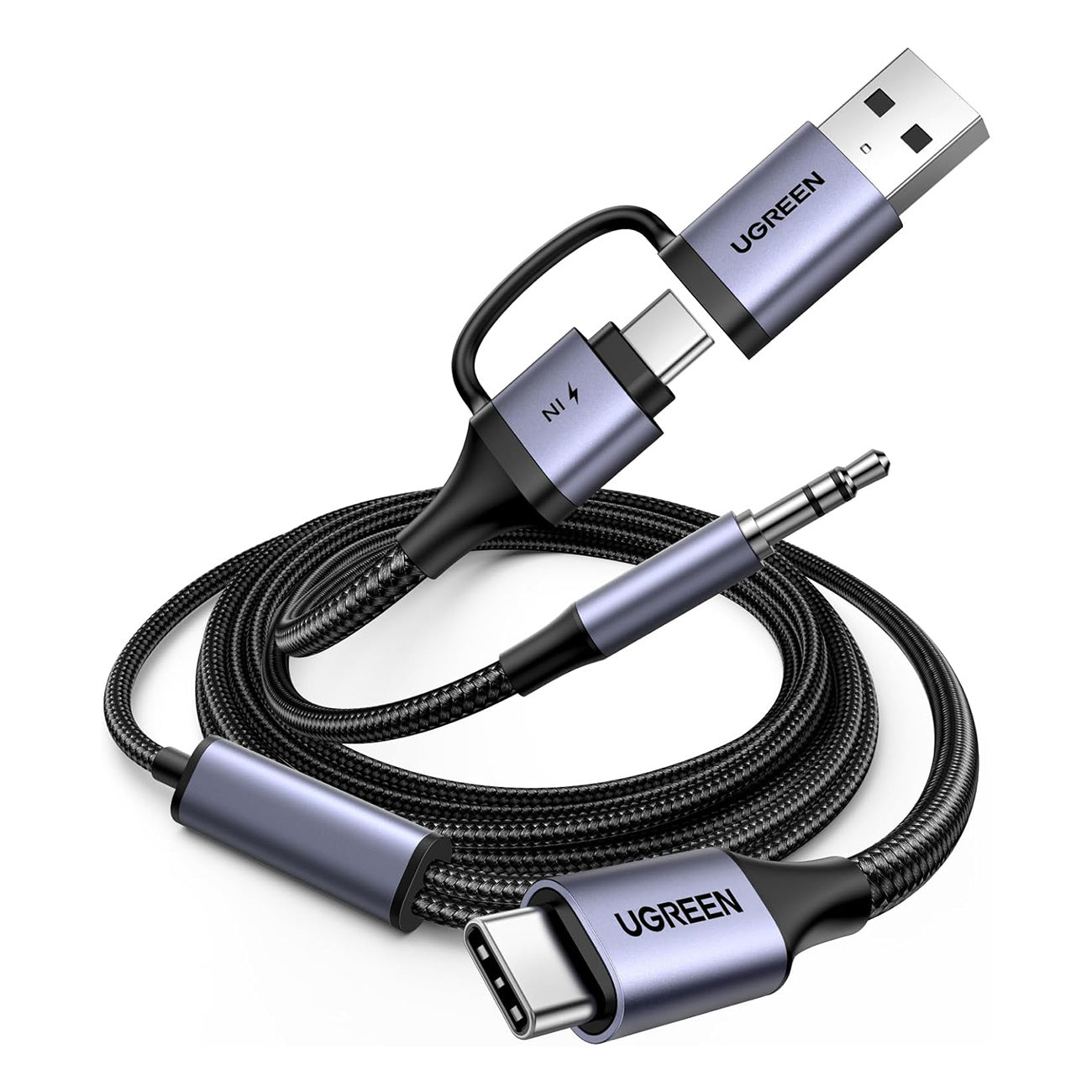 Power Connector Adapters – Audio adapter with charging function 2in1 - Carlat