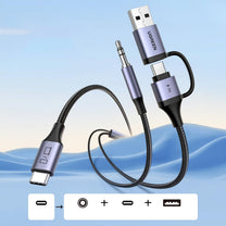 Power Connector Adapters – Audio adapter with charging function 2in1 - Carlat