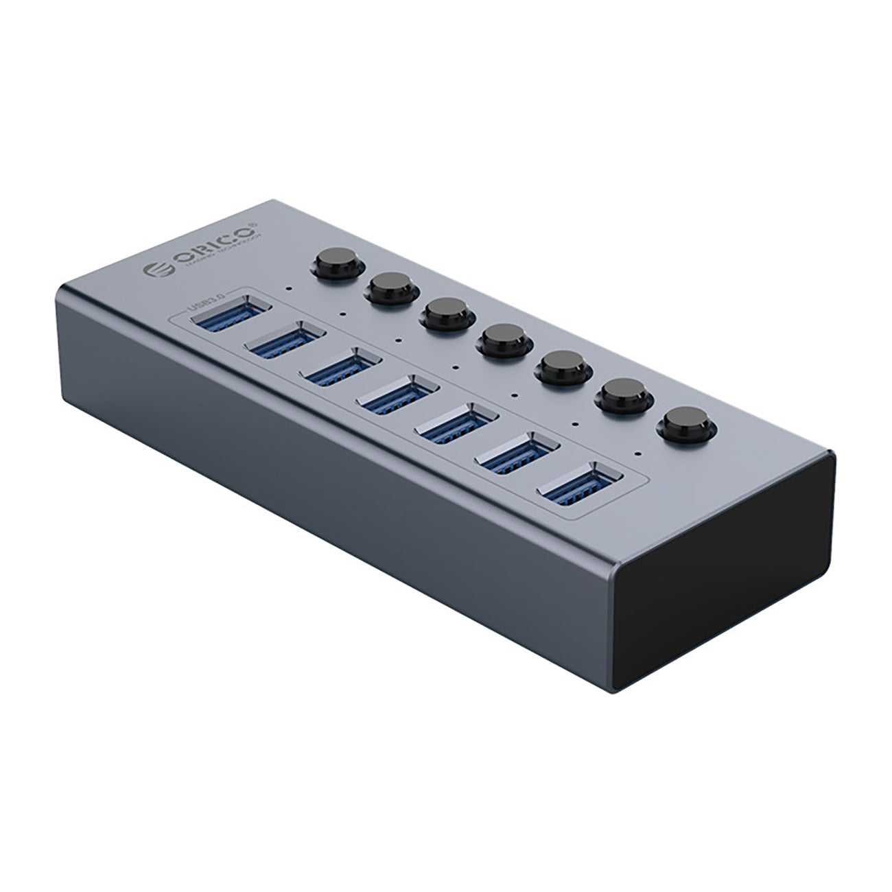 Power Connector Adapters – BT2U3-7AB hub with 7x USB-A switches - Carlat