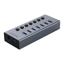 Power Connector Adapters – BT2U3-7AB hub with 7x USB-A switches - Carlat