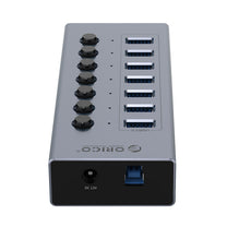 Power Connector Adapters – BT2U3-7AB hub with 7x USB-A switches - Carlat