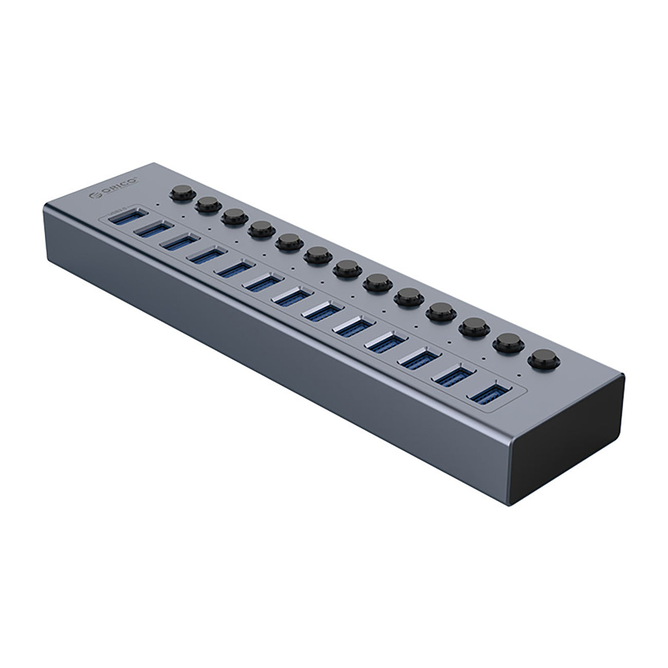 Power Connector Adapters – BT2U3-7AB hub with 7x USB-A switches - Carlat