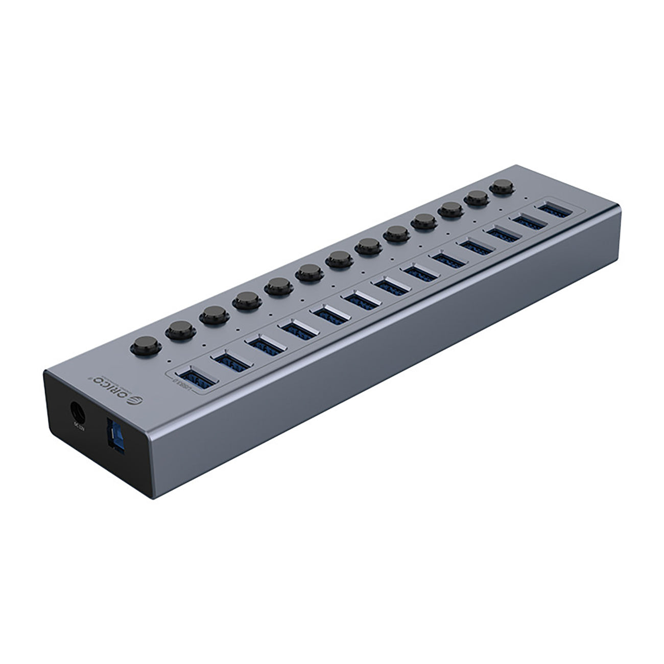 Power Connector Adapters – BT2U3-7AB hub with 7x USB-A switches - Carlat