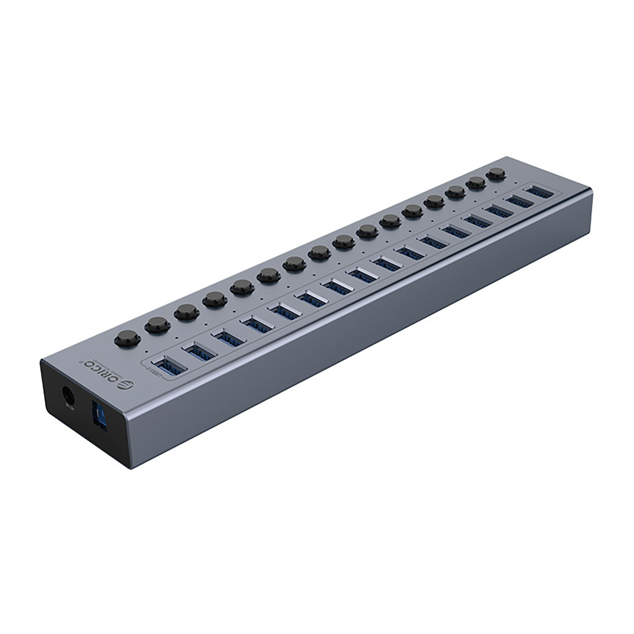 Power Connector Adapters – BT2U3-7AB hub with 7x USB-A switches - Carlat