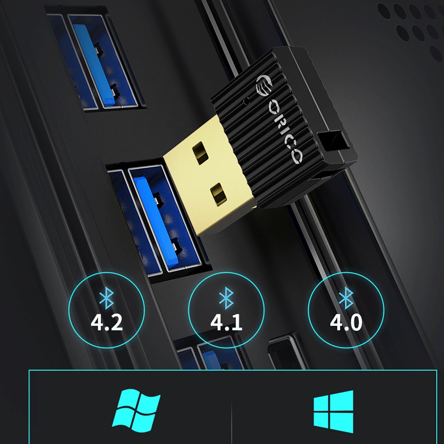 Power Connector Adapters – Bluetooth 5.0 USB-A receiver adapter - Carlat