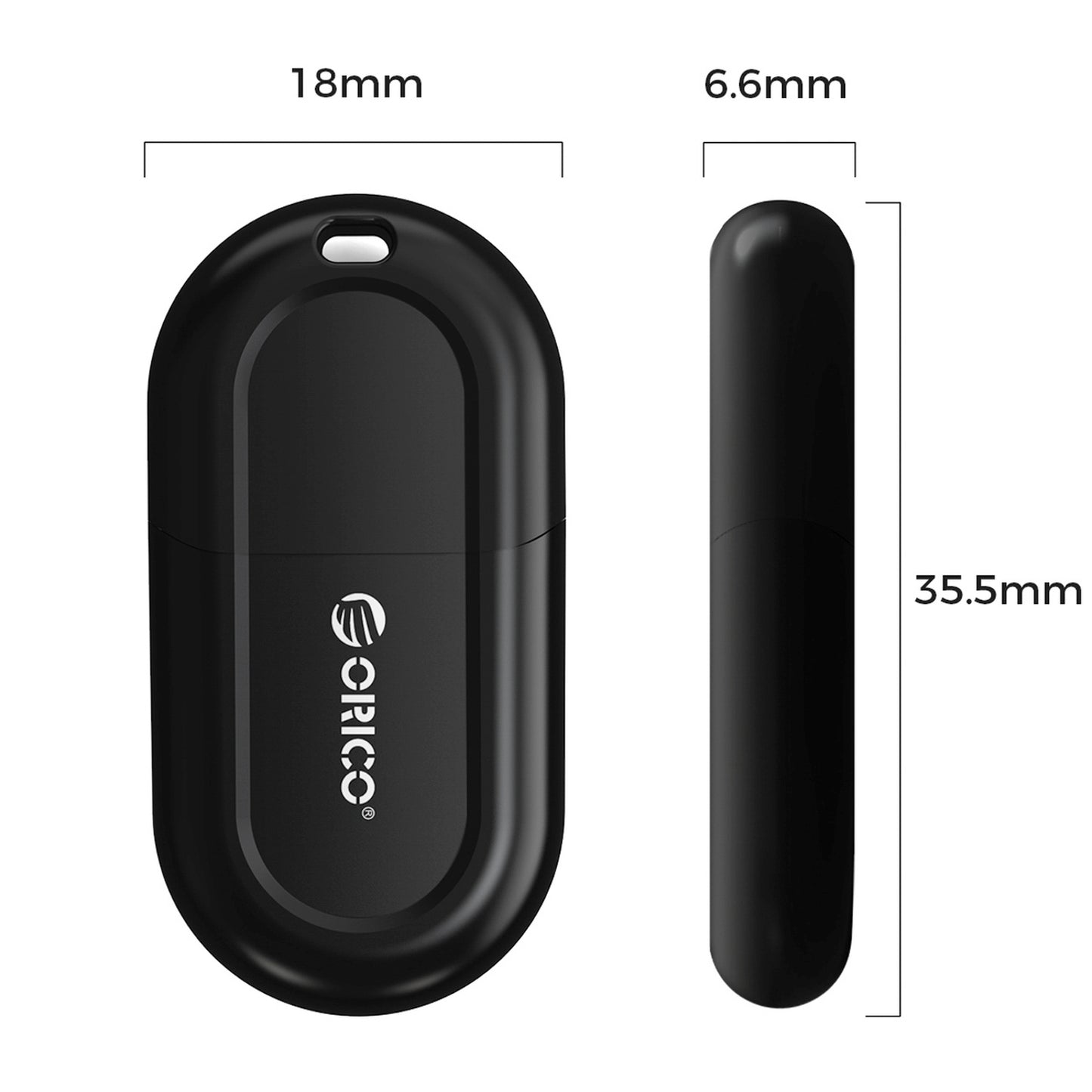 Power Connector Adapters – Bluetooth 5.3 USB-A adapter - black - Carlat