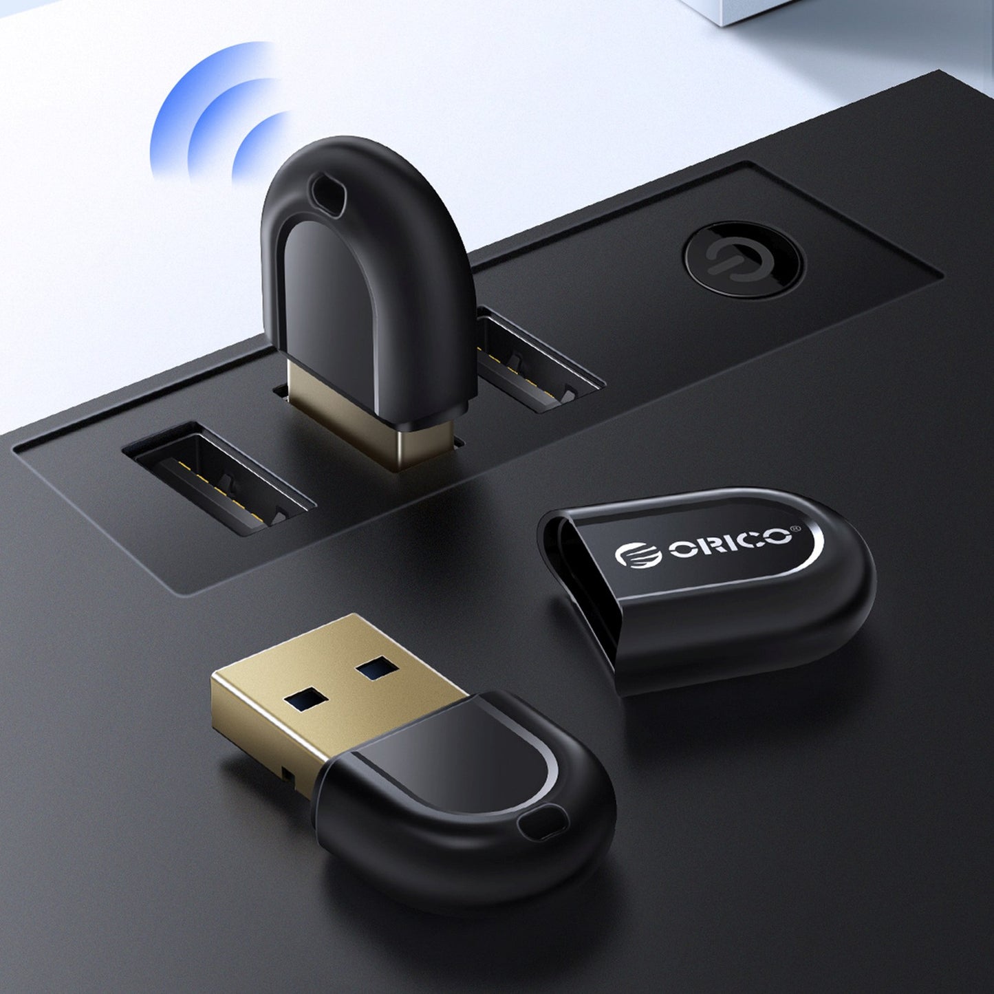 Power Connector Adapters – Bluetooth 5.3 USB-A adapter - black - Carlat