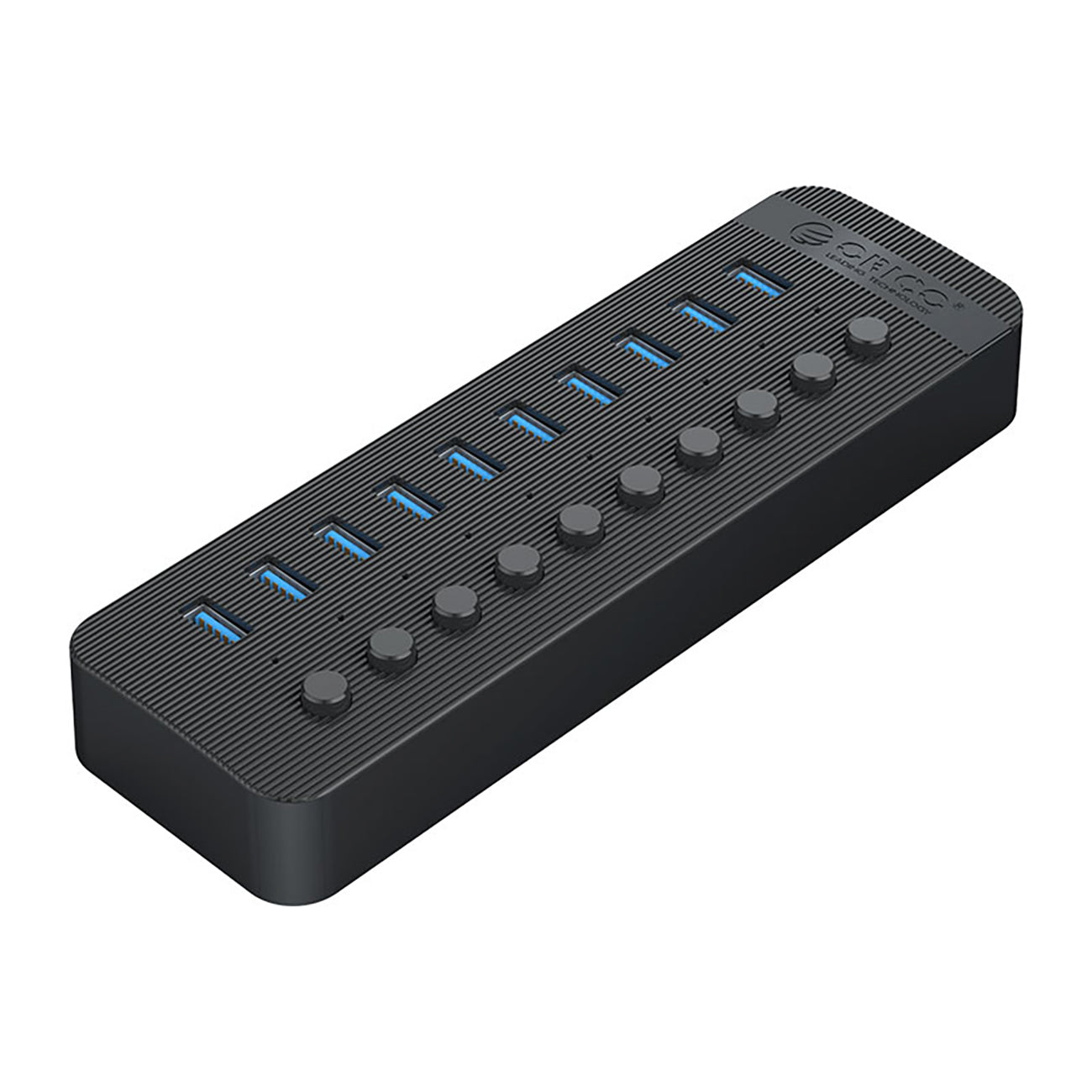 Power Connector Adapters – CT2U3-7AB hub with 7x USB-A switches - Carlat