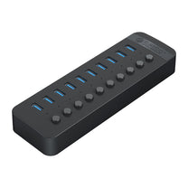 Power Connector Adapters – CT2U3-7AB hub with 7x USB-A switches - Carlat