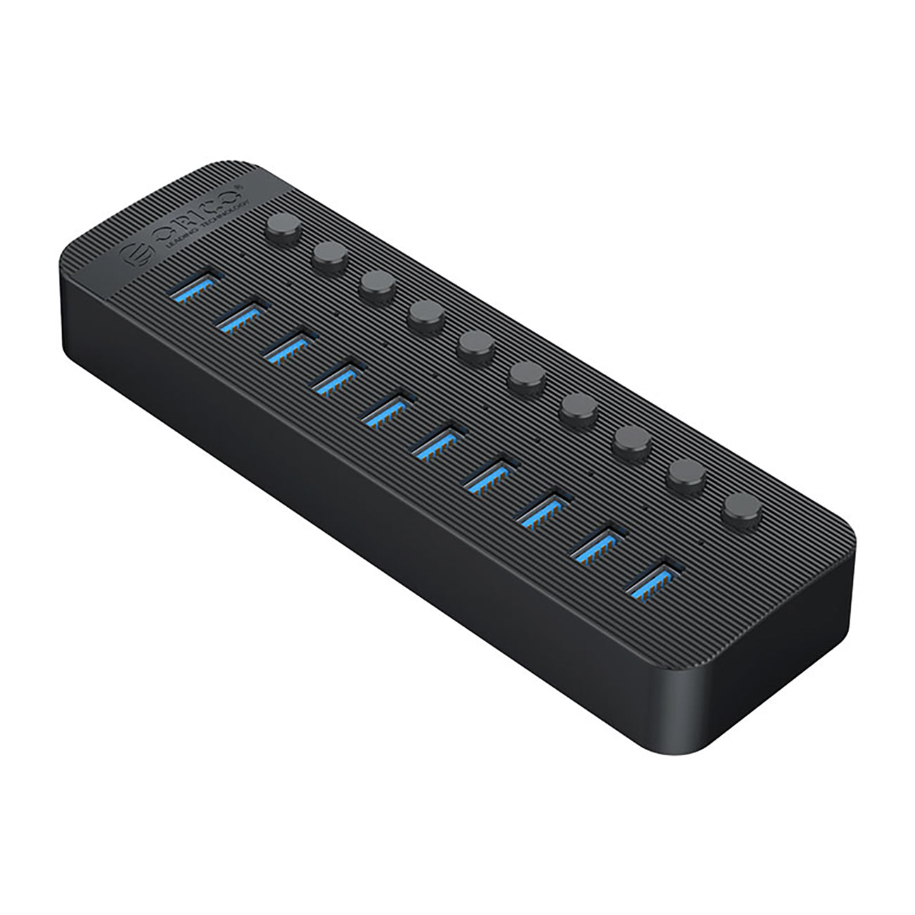 Power Connector Adapters – CT2U3-7AB hub with 7x USB-A switches - Carlat