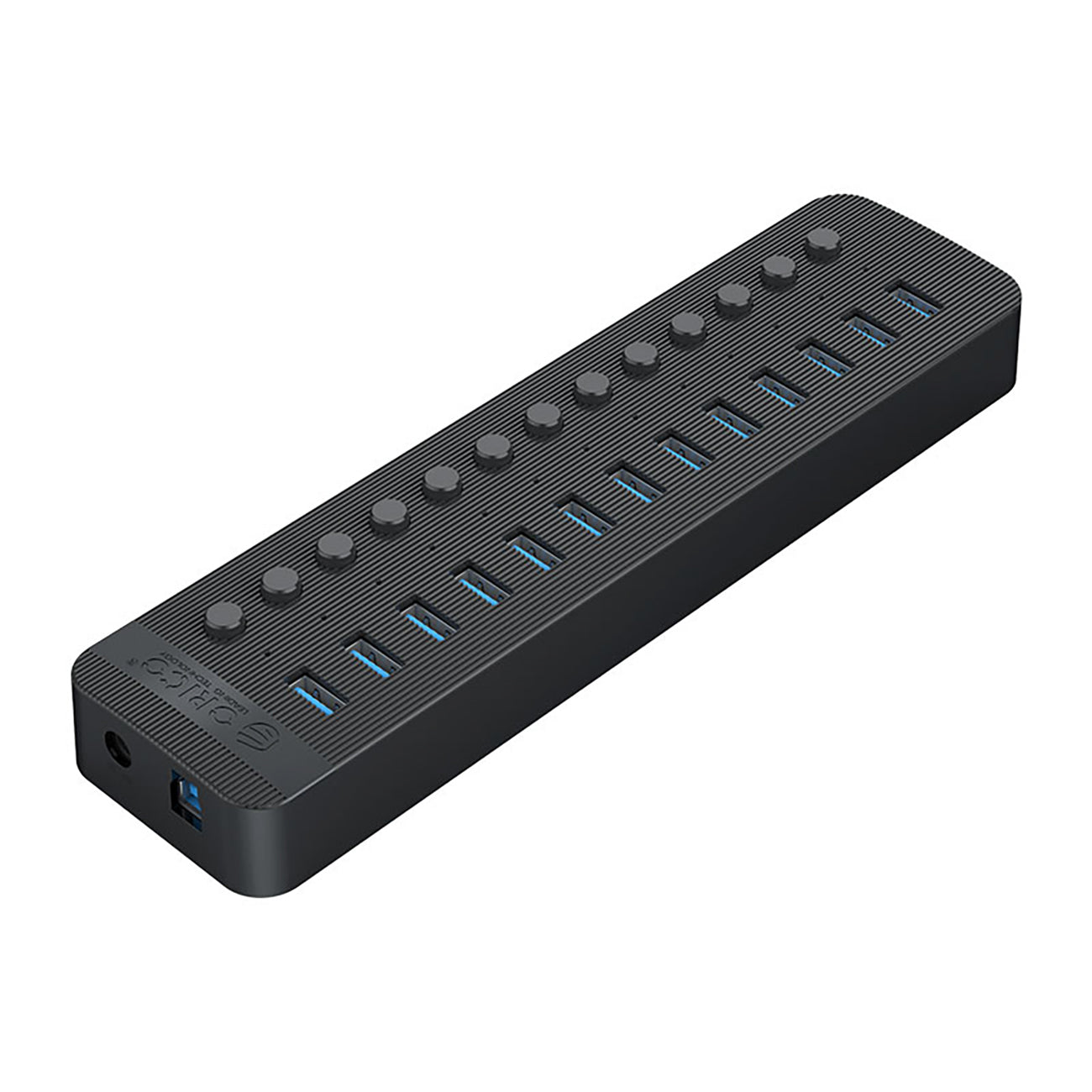 Power Connector Adapters – CT2U3-7AB hub with 7x USB-A switches - Carlat