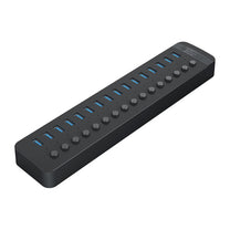 Power Connector Adapters – CT2U3-7AB hub with 7x USB-A switches - Carlat