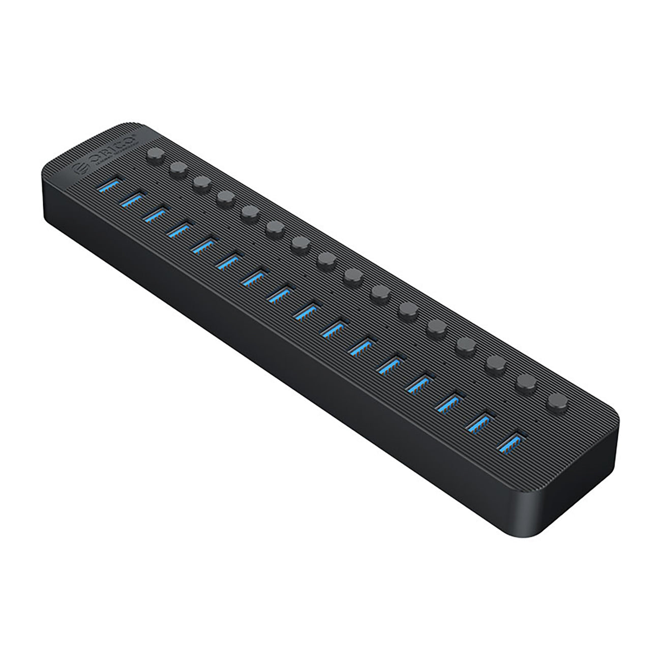 Power Connector Adapters – CT2U3-7AB hub with 7x USB-A switches - Carlat