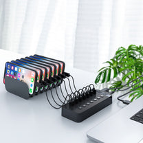 Power Connector Adapters – CT2U3-7AB hub with 7x USB-A switches - Carlat