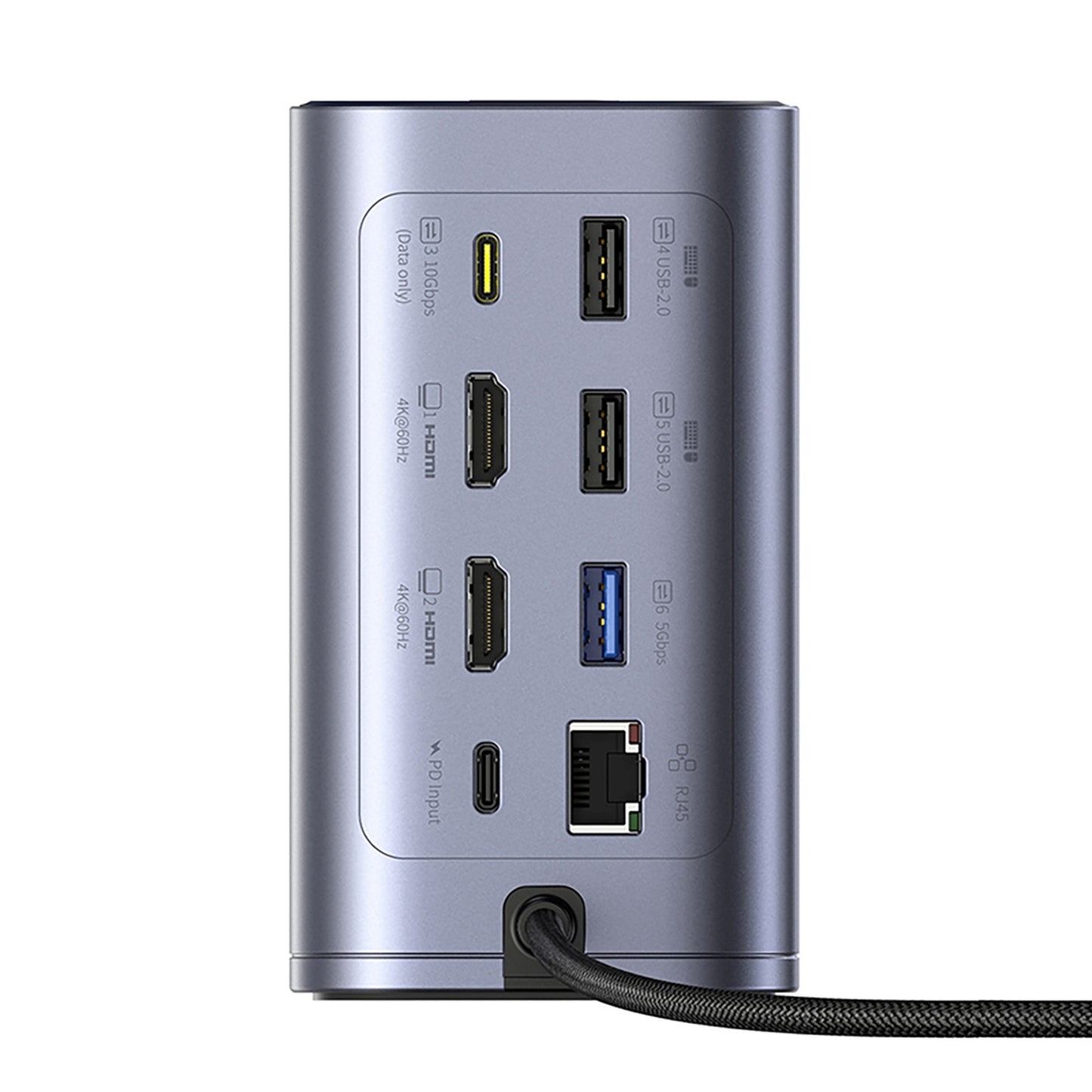 Power Connector Adapters – HUB 12in1 docking station USB-C USB-A - Carlat