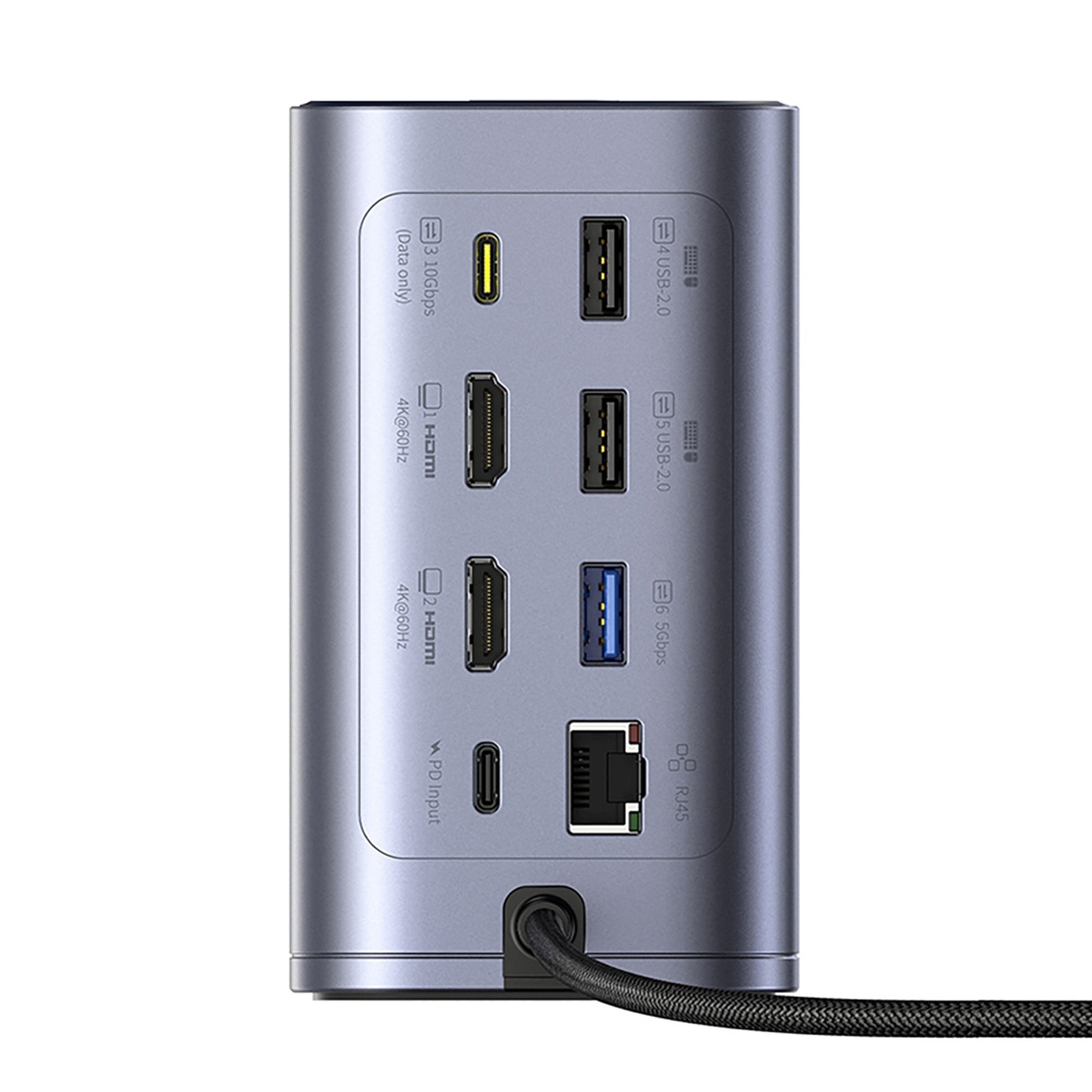 Power Connector Adapters – HUB 12in1 docking station USB-C USB-A - Carlat