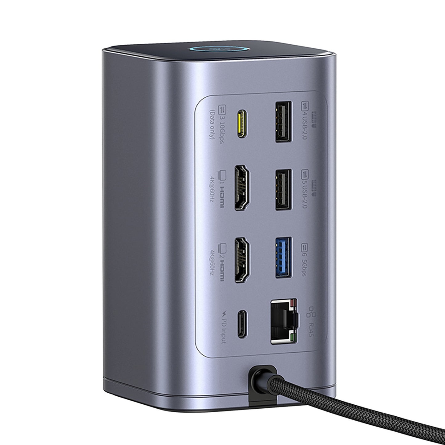 Power Connector Adapters – HUB 12in1 docking station USB-C USB-A - Carlat