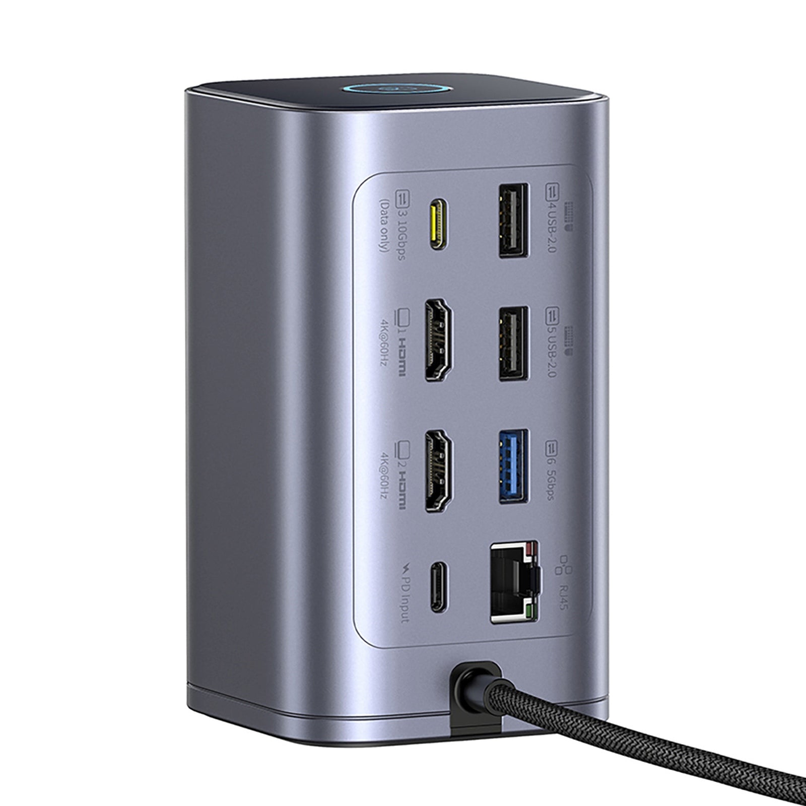 Power Connector Adapters – HUB 12in1 docking station USB-C USB-A - Carlat