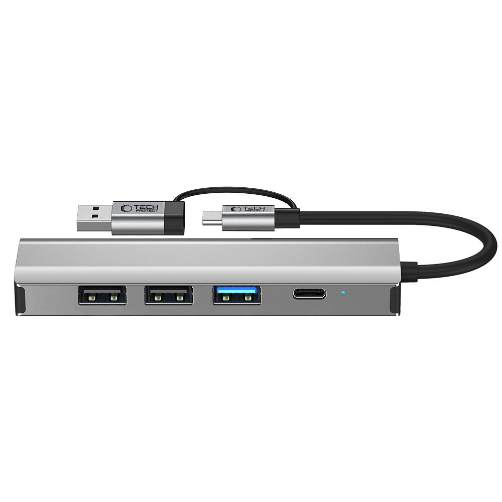 Power Connector Adapters – HUB 5in1 USB-C USB-A Ethernet RJ45 - Carlat