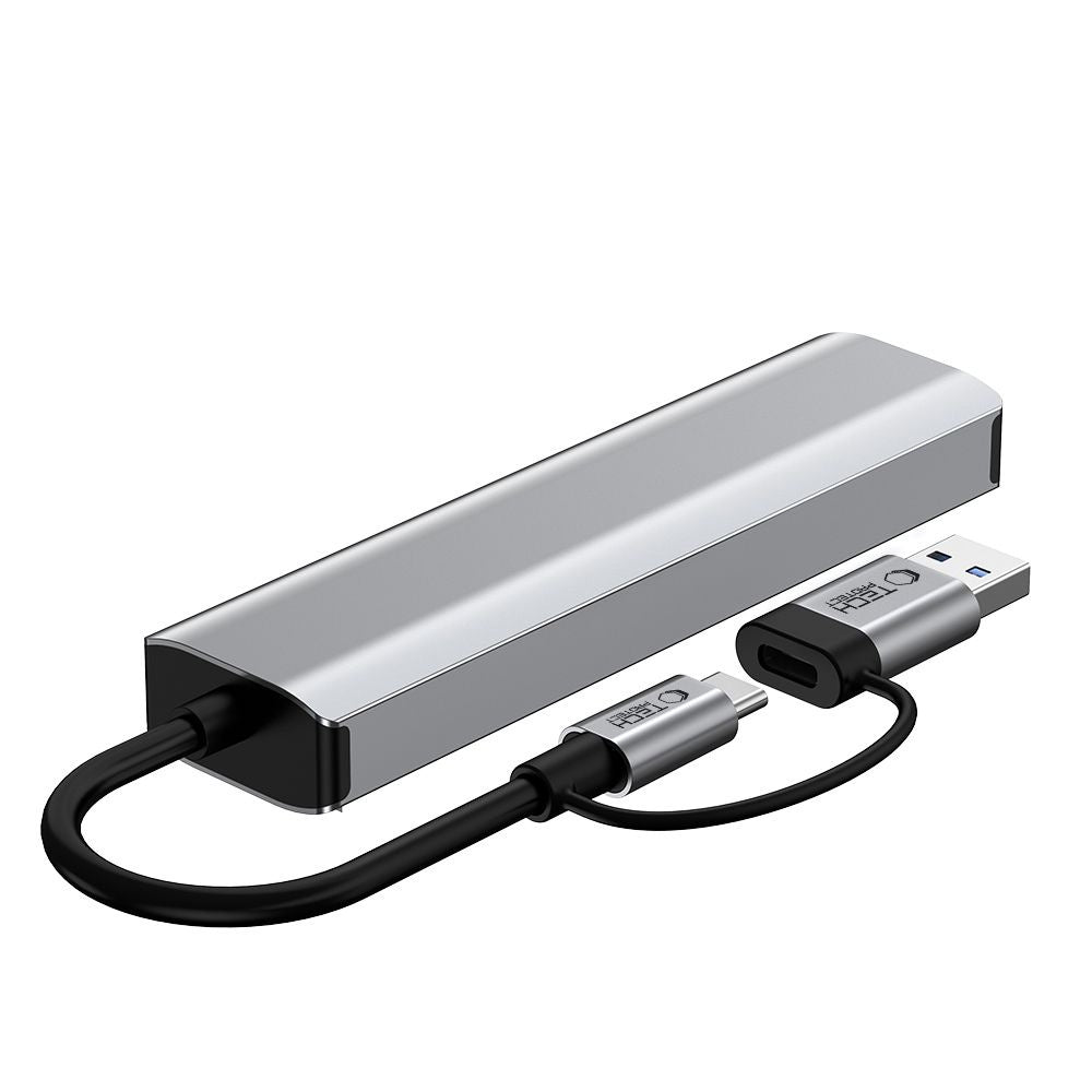 Power Connector Adapters – HUB 5in1 USB-C USB-A Ethernet RJ45 - Carlat