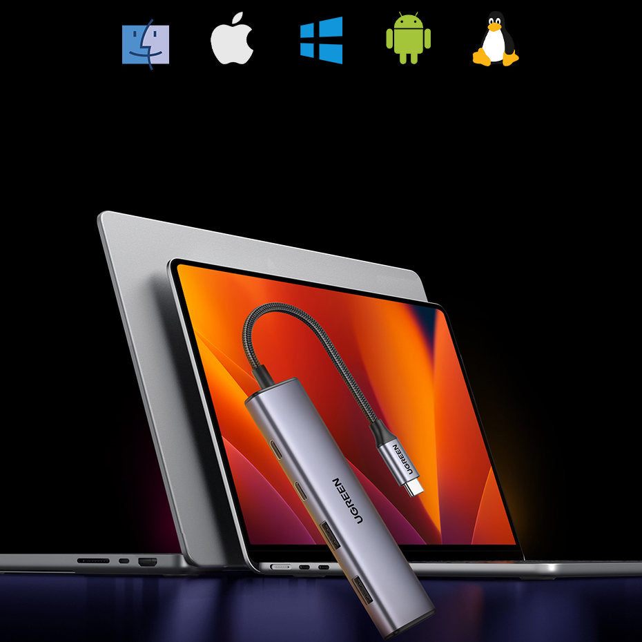 Power Connector Adapters – HUB USB-C port adapter - 2x - Carlat