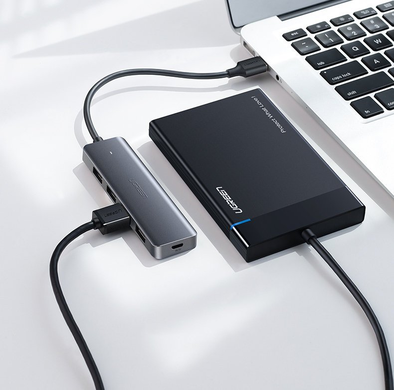 Power Connector Adapters – HUB USB-C splitter - 4x USB - Carlat