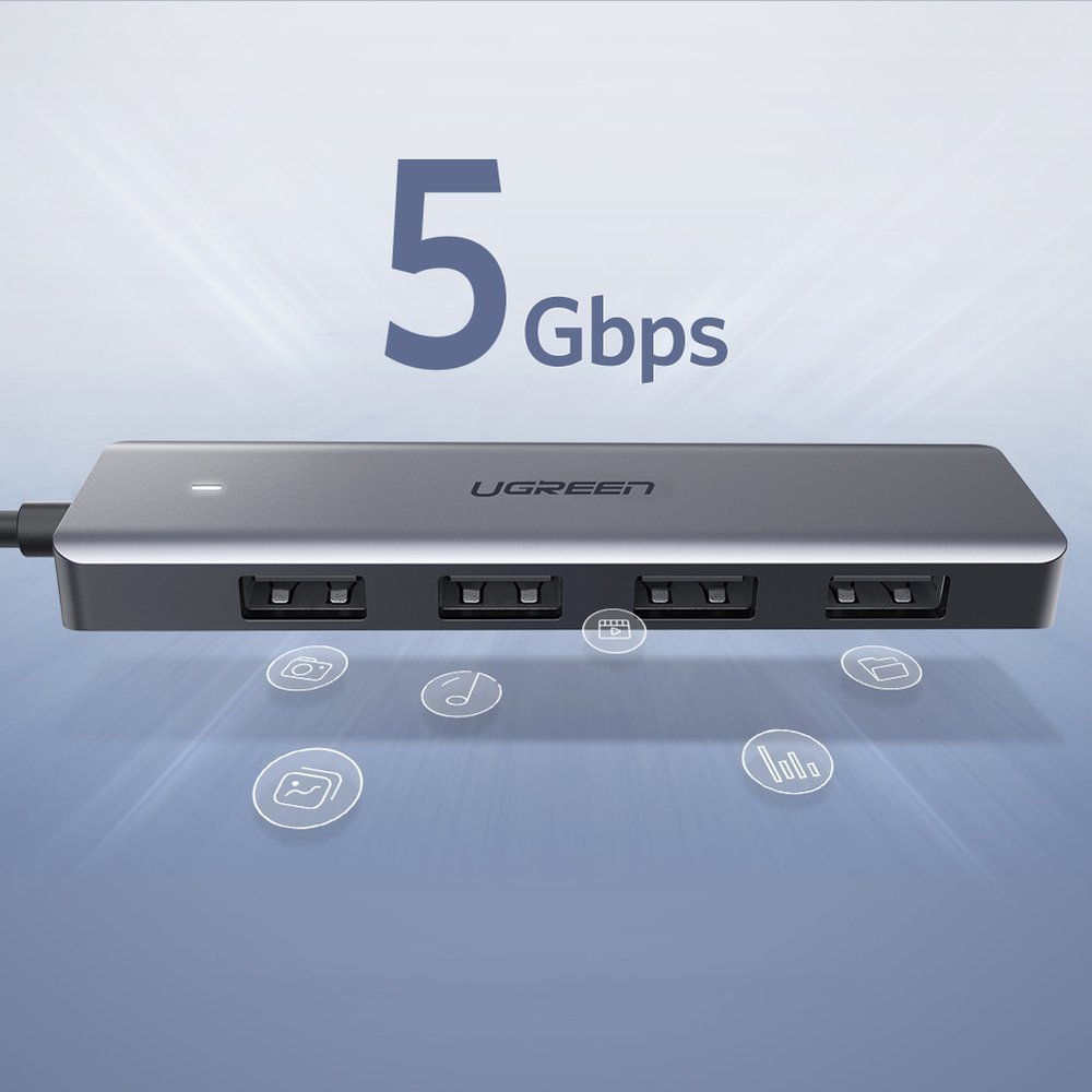 Power Connector Adapters – HUB USB port splitter - 4x - Carlat