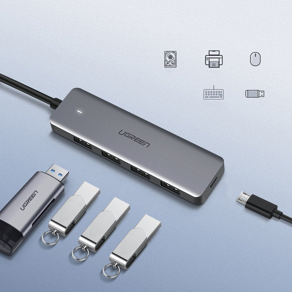 Power Connector Adapters – HUB USB port splitter - 4x - Carlat