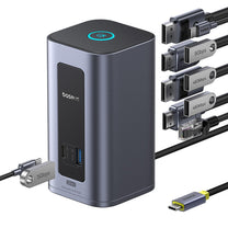 Power Connector Adapters – HUB docking station 12in1 USB-C to - Carlat