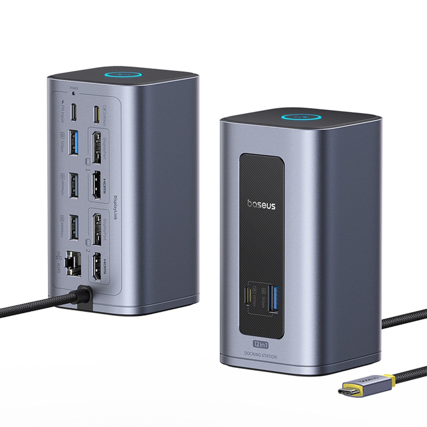 Power Connector Adapters – HUB docking station 12in1 USB-C to - Carlat