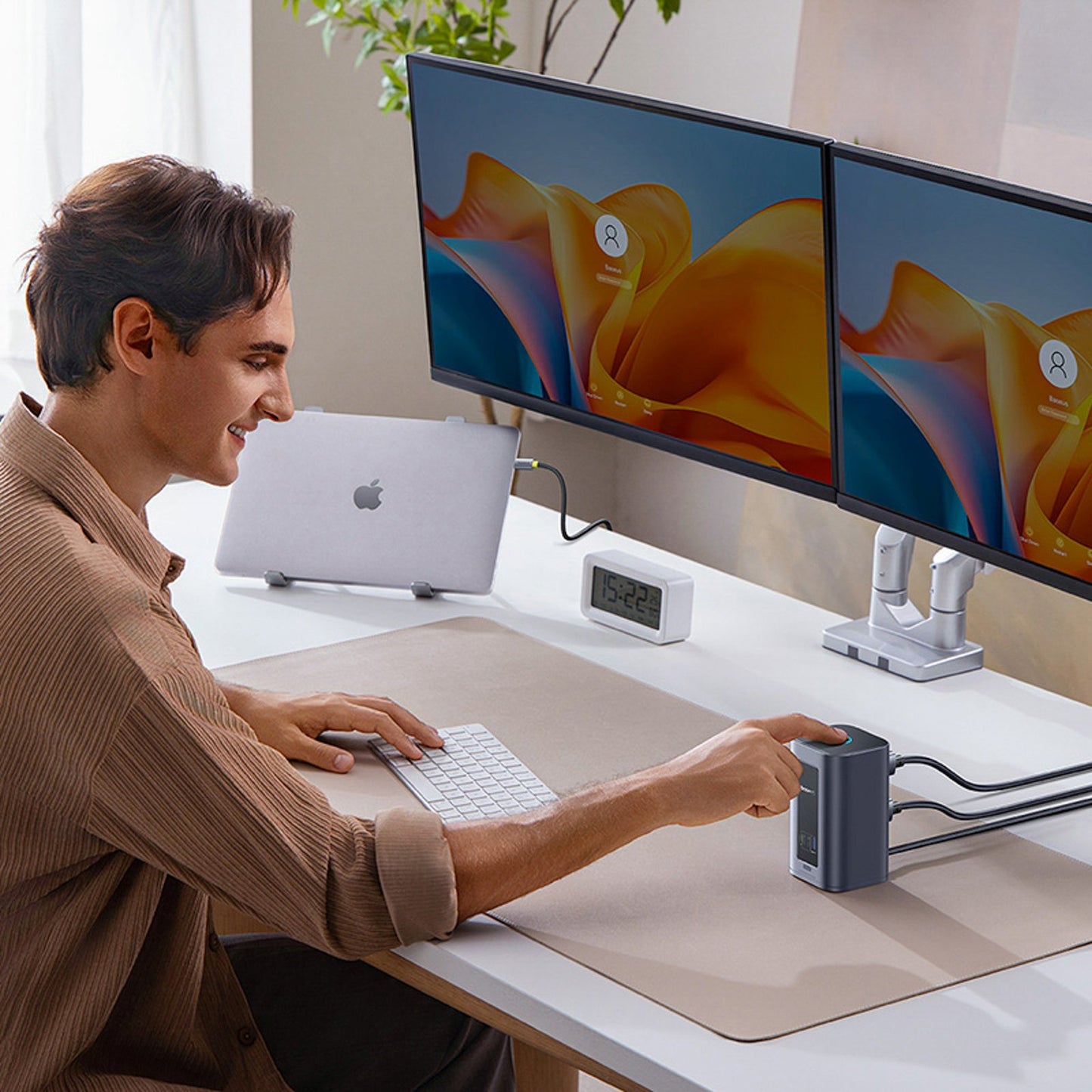 Power Connector Adapters – HUB docking station 12in1 USB-C to - Carlat