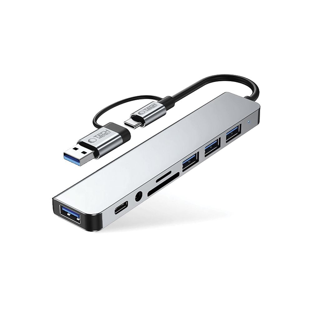 Power Connector Adapters – HUB multifunctional distributor 8in1 USB-C USB-A - Carlat
