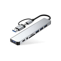 Power Connector Adapters – HUB multifunctional distributor 8in1 USB-C USB-A - Carlat
