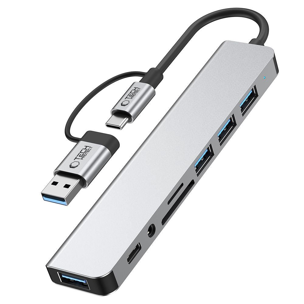 Power Connector Adapters – HUB multifunctional distributor 8in1 USB-C USB-A - Carlat