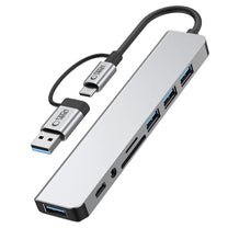 Power Connector Adapters – HUB multifunctional distributor 8in1 USB-C USB-A - Carlat